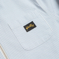 Stan Ray Zip Shirt - Cosmic Purple Hickory thumbnail