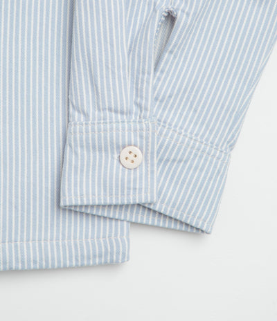 Stan Ray Zip Shirt - Cosmic Purple Hickory