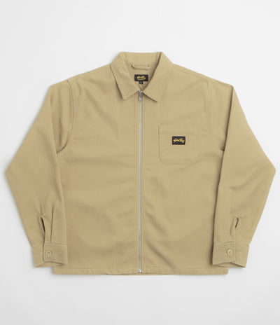 Stan Ray Zip Shirt - Eucalyptus Bedford Cord
