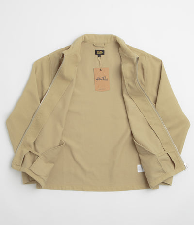Stan Ray Zip Shirt - Eucalyptus Bedford Cord