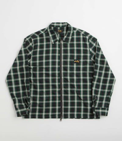 Stan Ray Zip Shirt - Green Check