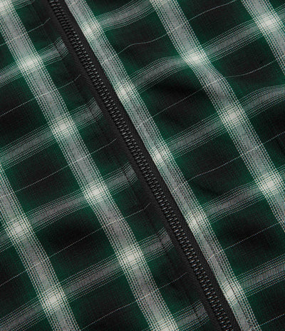 Stan Ray Zip Shirt - Green Check