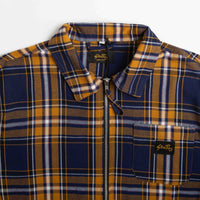 Stan Ray Zip Shirt - Navy Plaid thumbnail