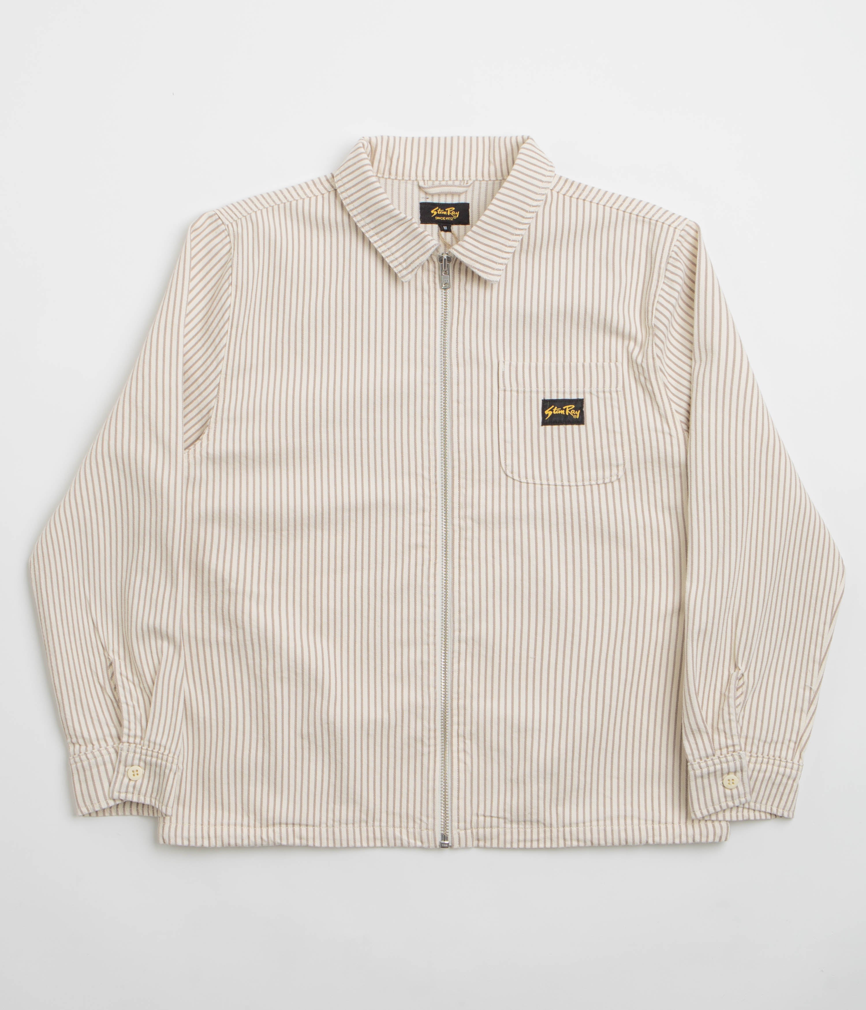 Stan Ray Zip Shirt - Black Plaid | Flatspot