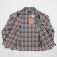 Stan Ray Zip Shirt - Pink / Teal Plaid thumbnail