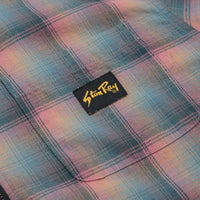 Stan Ray Zip Shirt - Pink / Teal Plaid thumbnail