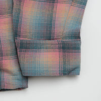 Stan Ray Zip Shirt - Pink / Teal Plaid thumbnail