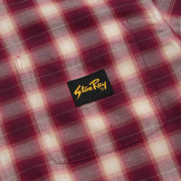 Stan Ray Zip Shirt in Red Check thumbnail