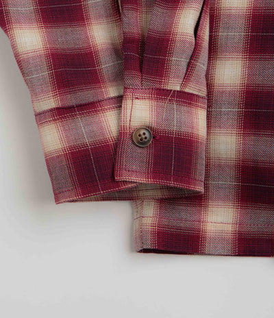 Stan Ray Zip Shirt in Red Check