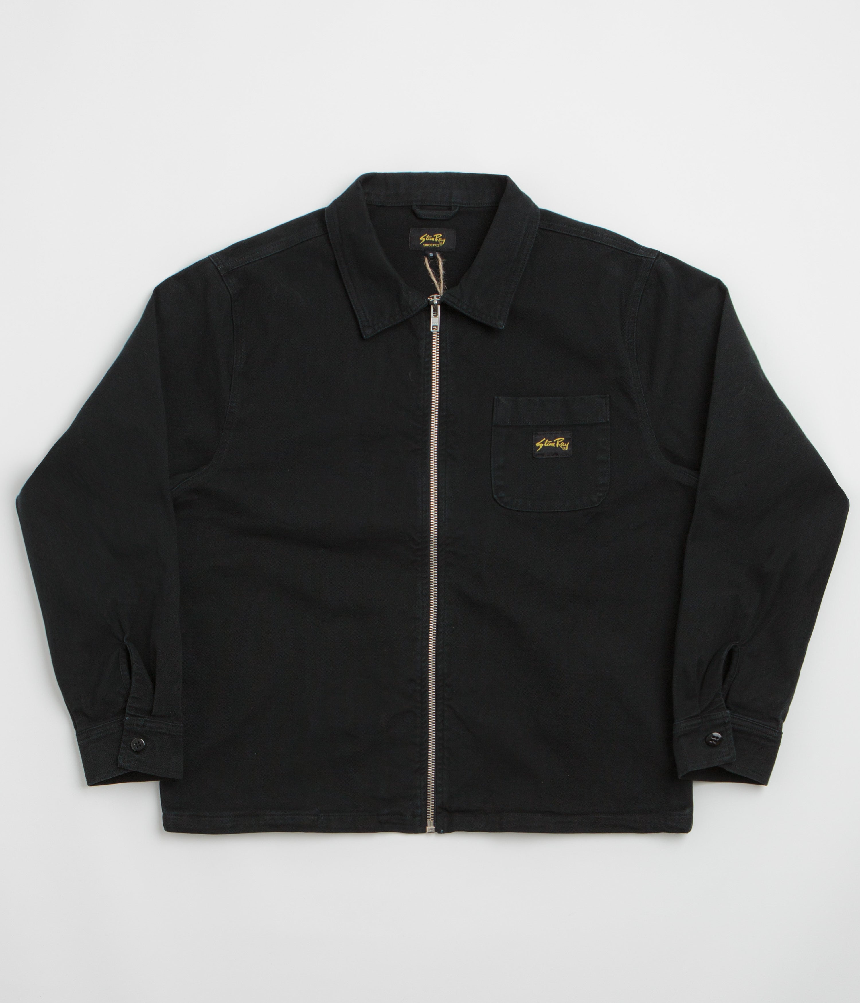 Stan Ray Zip Shirt - Quiet Green Hickory | Flatspot