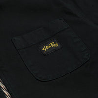 Stan Ray Zip Shirt - Washed Black Canvas thumbnail