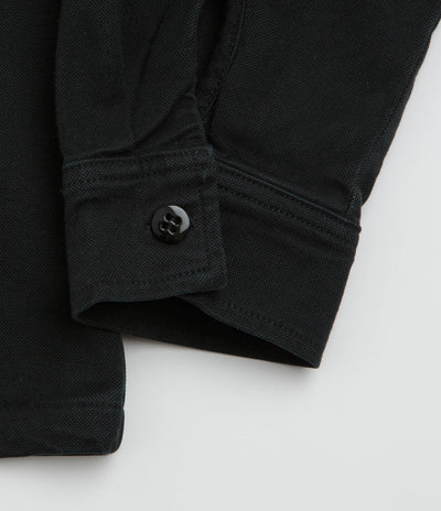 Stan Ray Zip Shirt - Washed Black Canvas