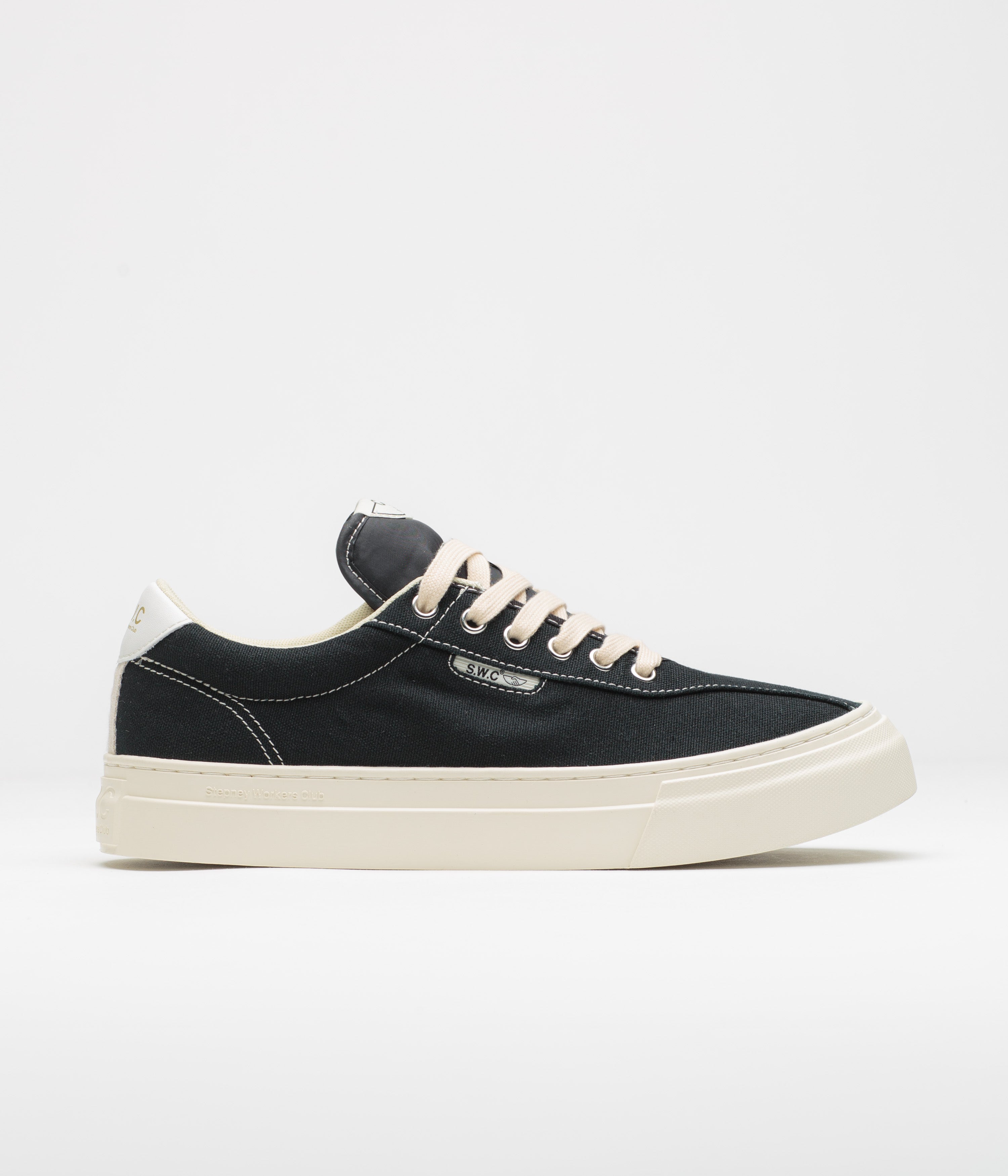Stepney Workers Club Dellow 02 Cup Canvas Shoes - Black