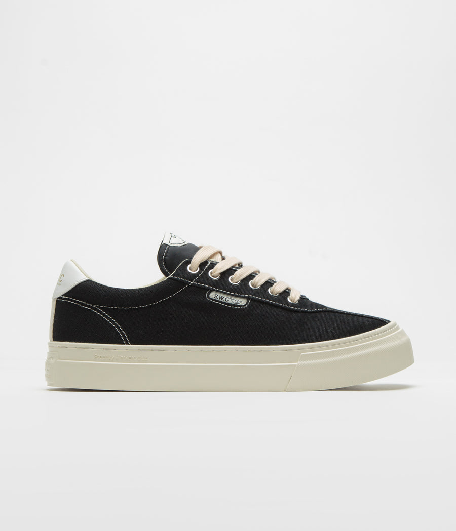 Stepney Workers Club Dellow 02 Cup Canvas Shoes in Black