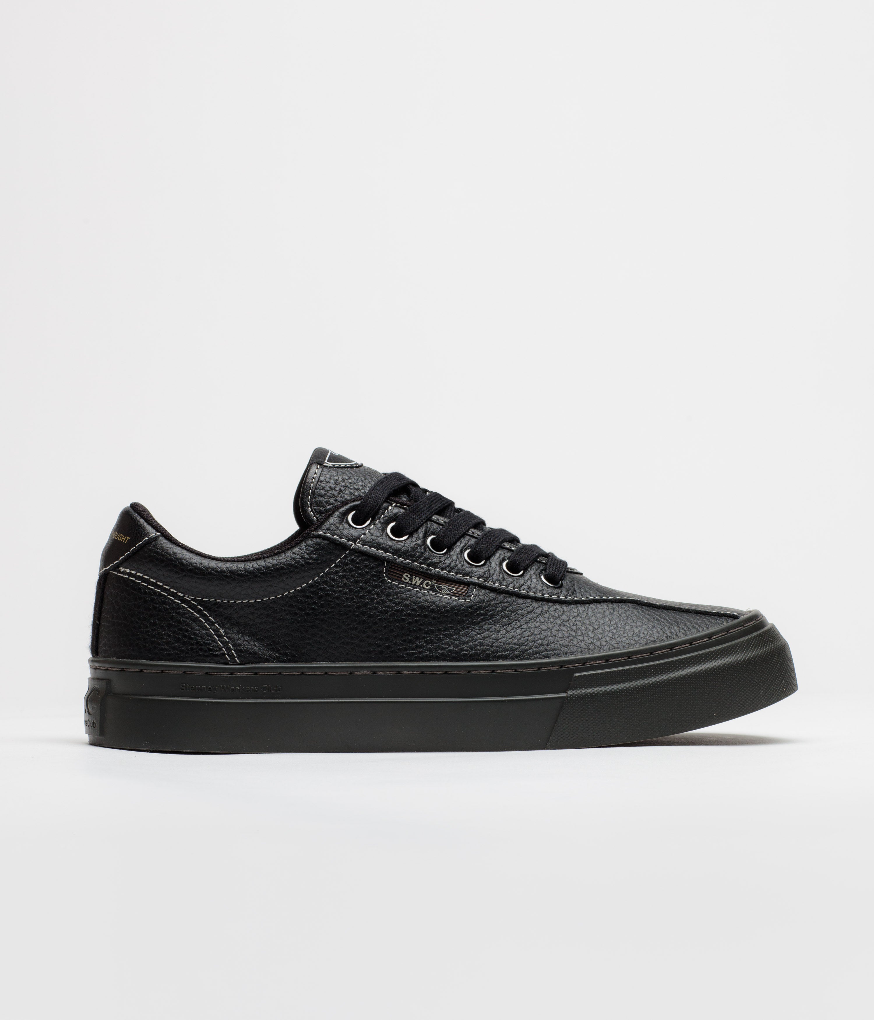 Stepney Workers Club Dellow 02 Cup Leather Shoes - Black