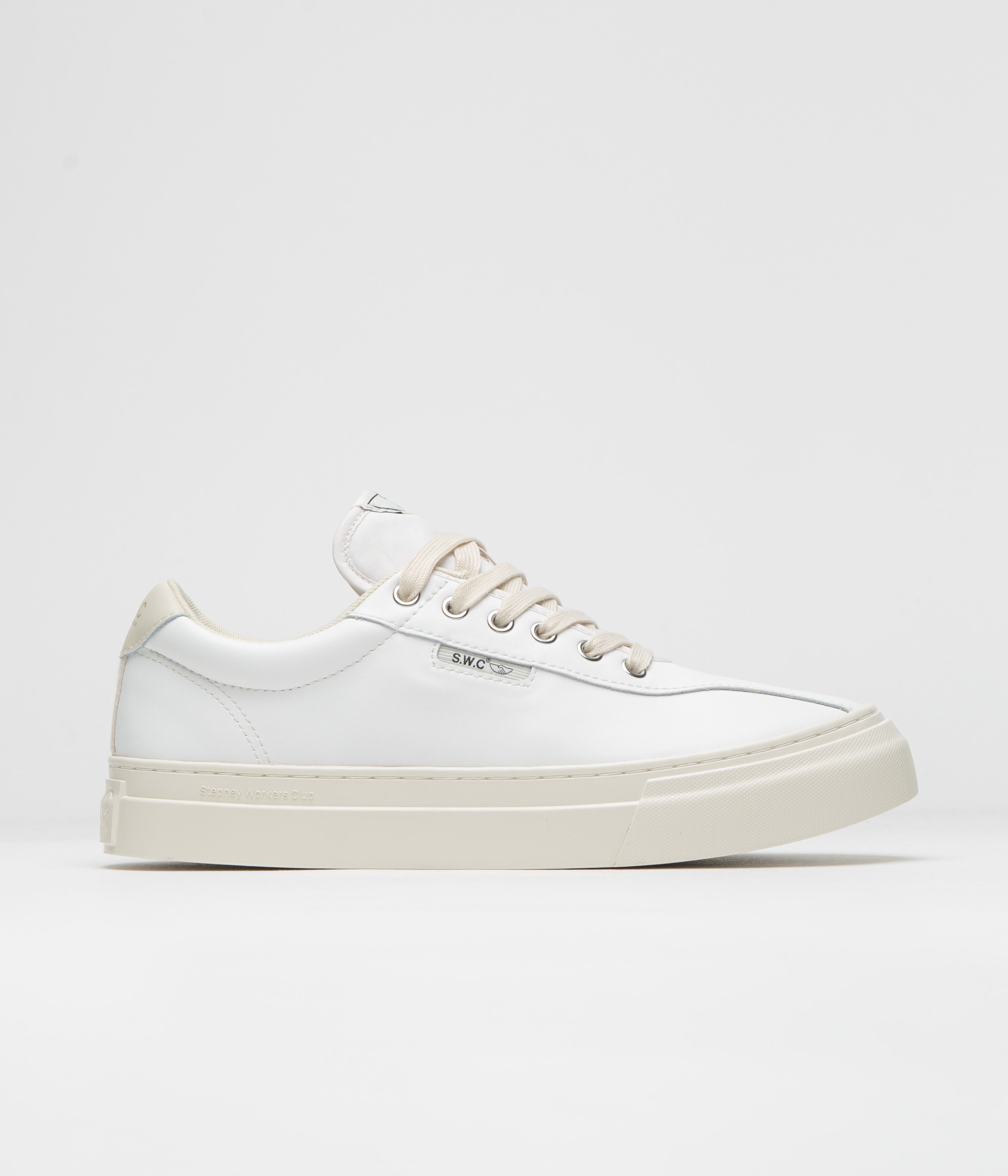 Stepney Workers Club Dellow 02 Cup Shoes in White