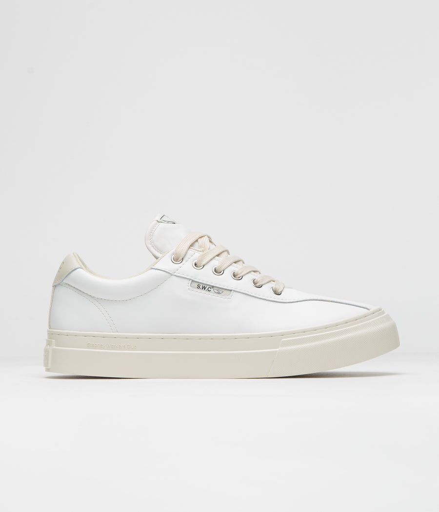 Stepney Workers Club Dellow 02 Cup Shoes in White