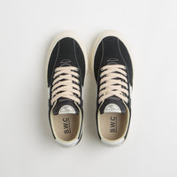 Stepney Workers Club Dellow Canvas S-Strike Cup Shoes in Black and White thumbnail