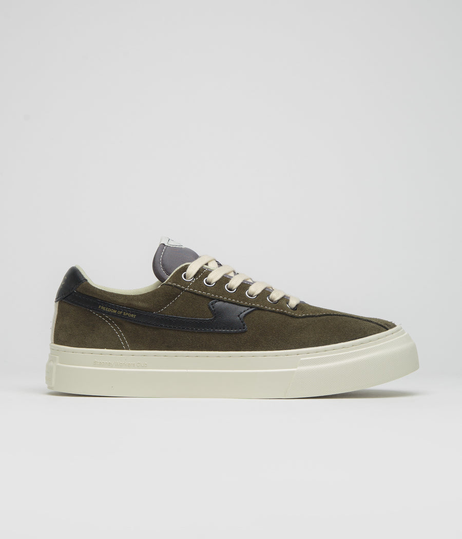 Stepney Workers Club Dellow S-Strike Cup Suede Shoes in Woodland