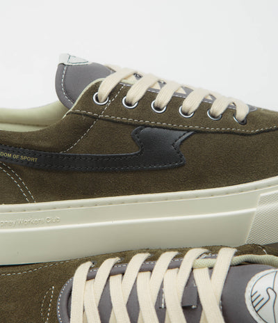 Stepney Workers Club Dellow S-Strike Cup Suede Shoes - Woodland