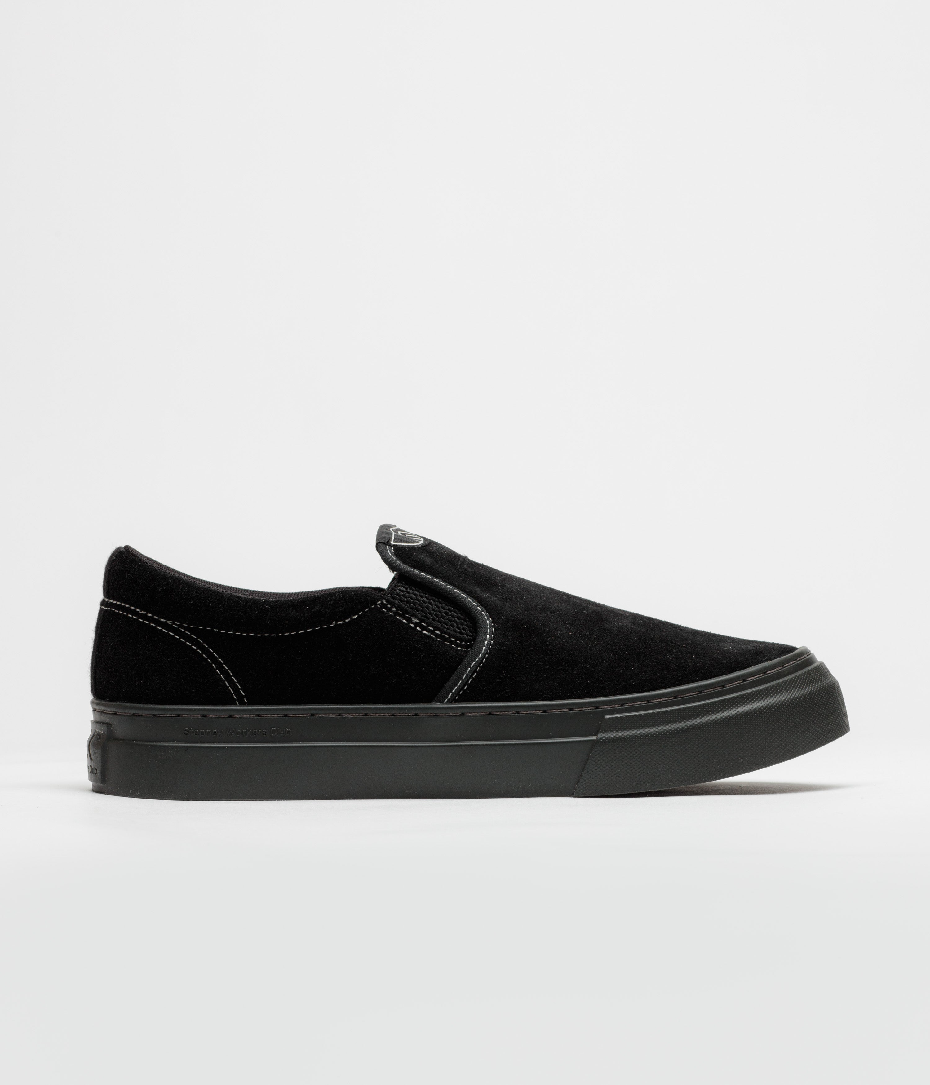 Stepney Workers Club Lister Slip On Shoes - Ink