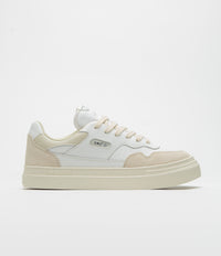 Stepney Workers Club Pearl Leather Shoes in Spring White