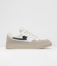 Stepney Workers Club Pearl S-Strike Geo-Merged Shoes in Winter and White