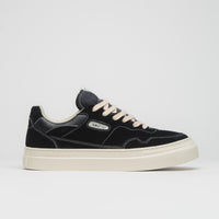 Stepney Workers Club Pearl Suede Shoes in Black thumbnail