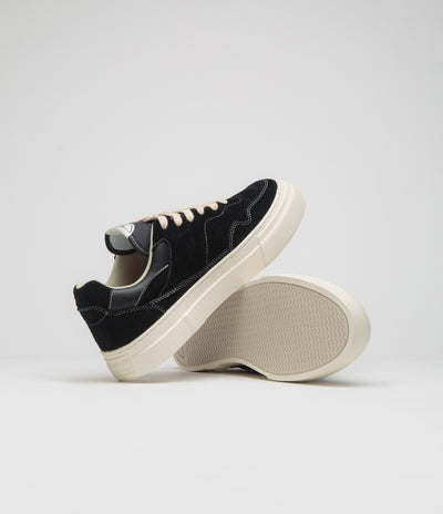 Stepney Workers Club Pearl Suede Shoes in Black