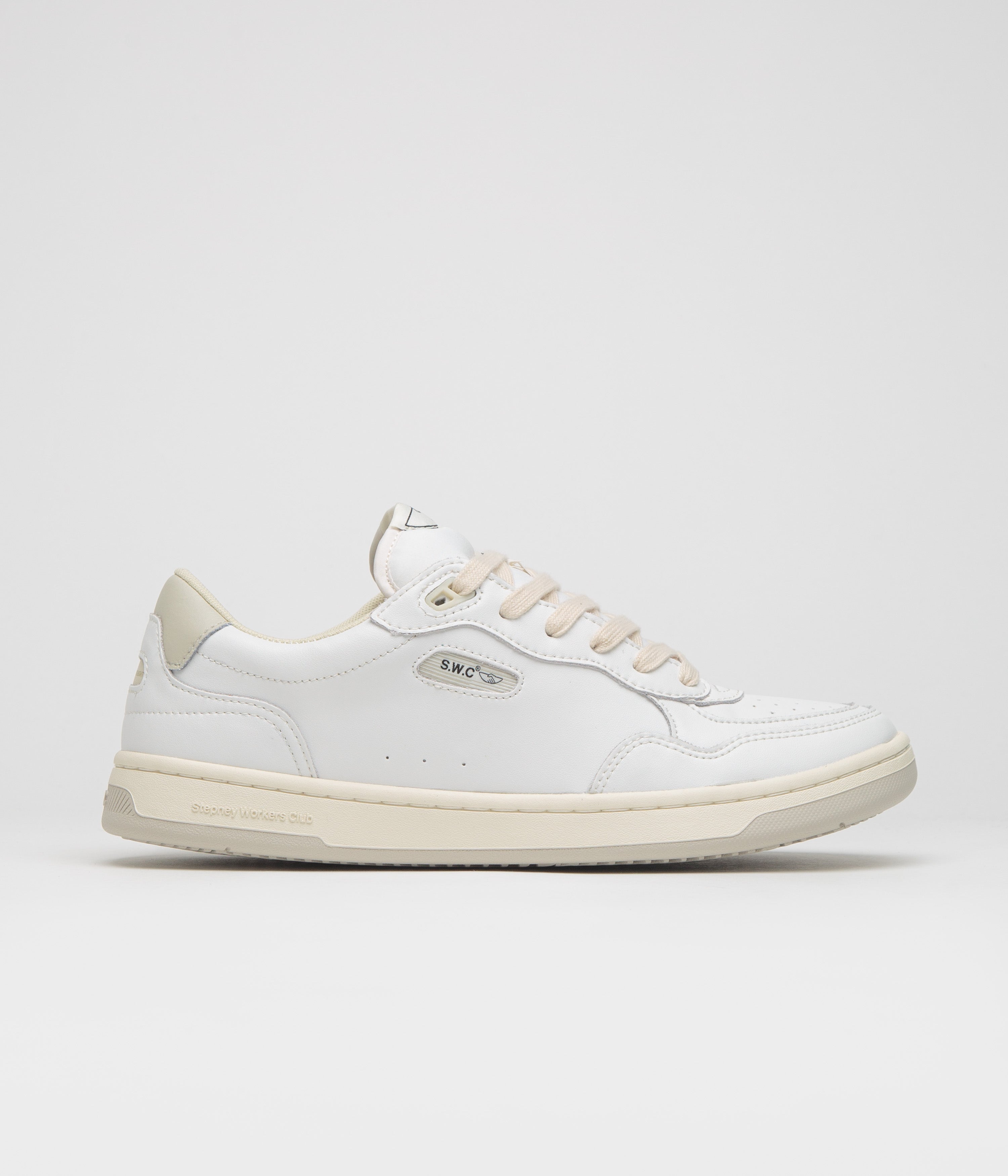 Stepney Workers Club Pro Cup 01 Shoes in White Putty
