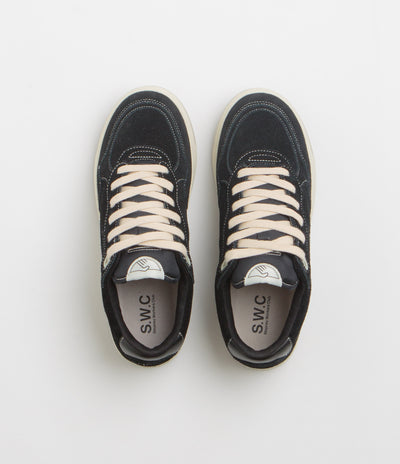 Stepney Workers Club Pro Cup 01 Suede Shoes in Black