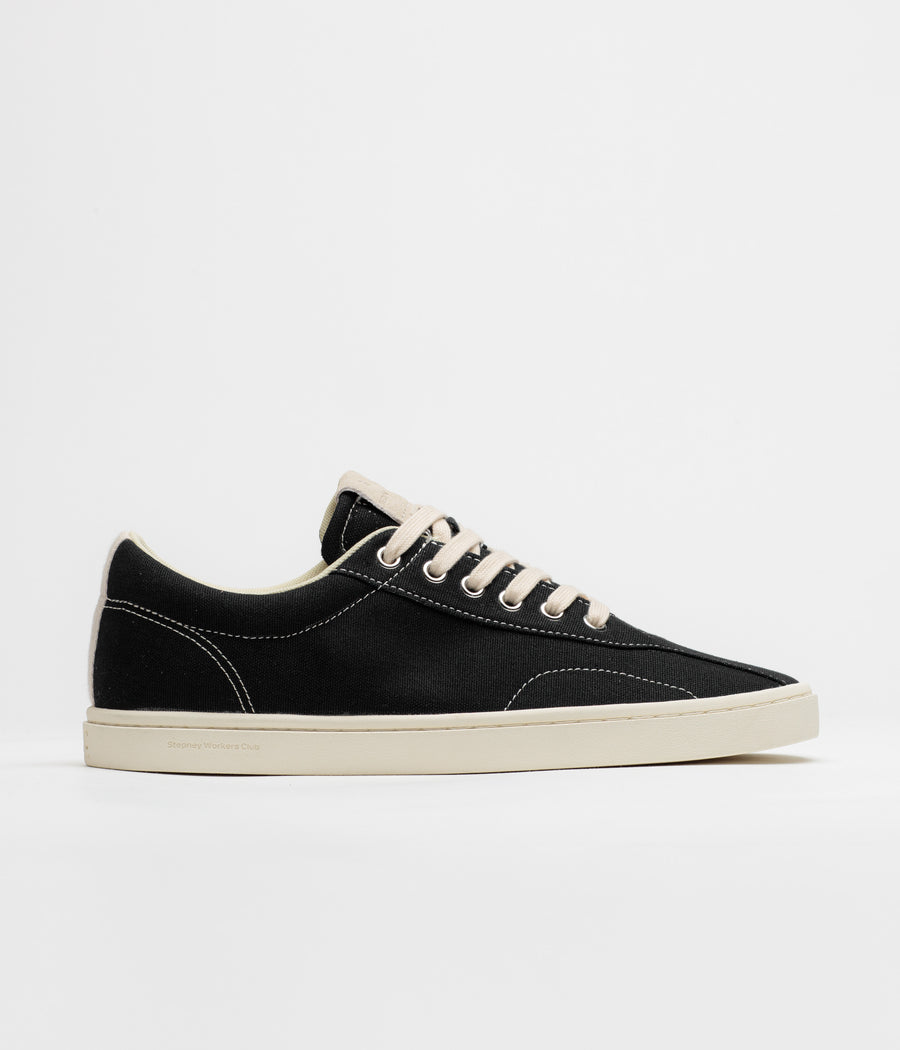 Stepney Workers Club Surma Canvas Shoes - Black