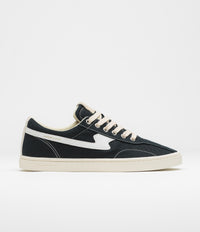Stepney Workers Club Surma S-Strike Canvas Shoes in Black and White