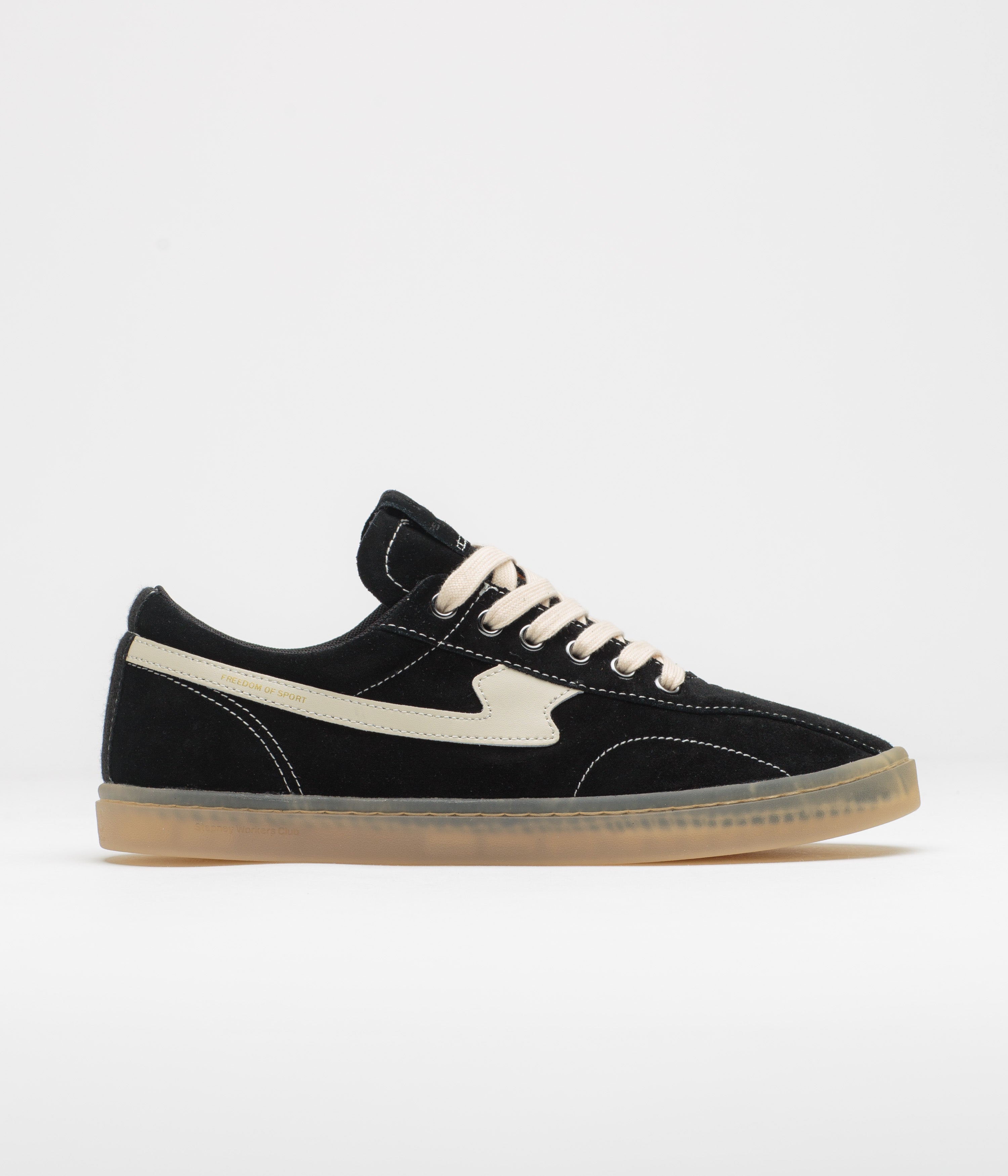 Stepney Workers Club Surma S-Strike Shoes - Black / Ecru