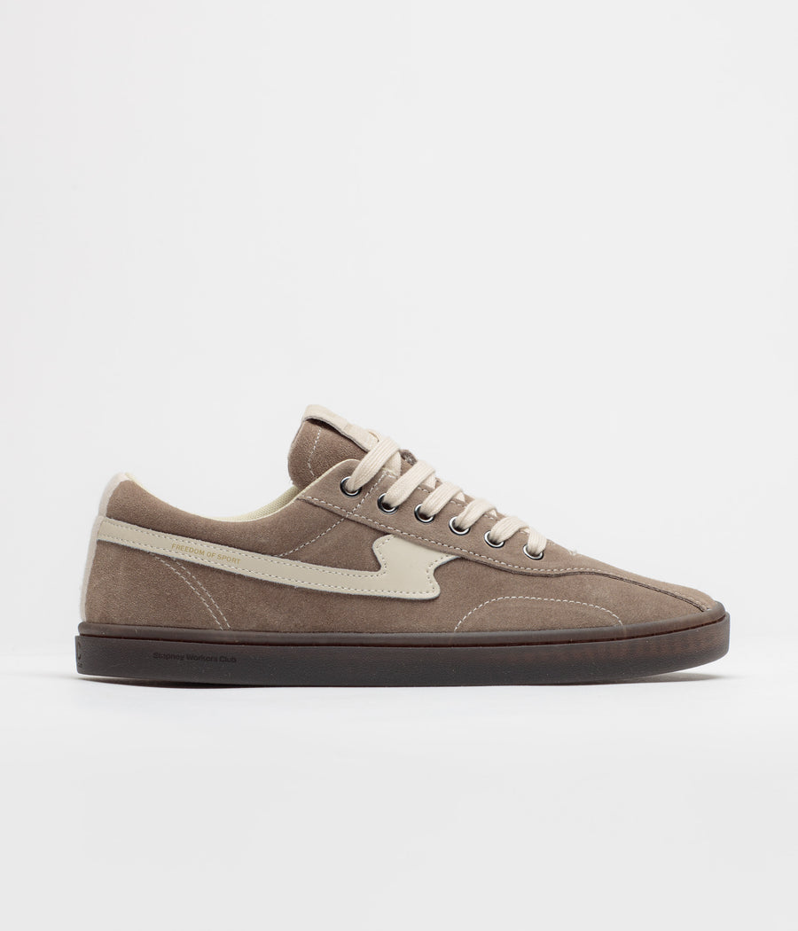 Stepney Workers Club Surma S-Strike Shoes - Warm Grey