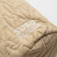 Subu Outline Packable Sandals in Beige thumbnail