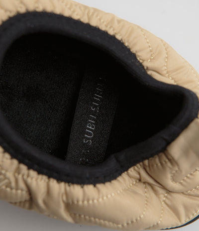 Subu Outline Packable Sandals in Beige