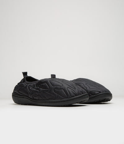 Subu Outline Packable Sandals in Black