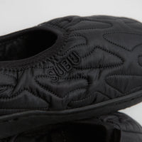 Subu Outline Packable Sandals in Black thumbnail