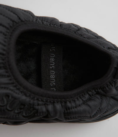 Subu Outline Packable Sandals in Black