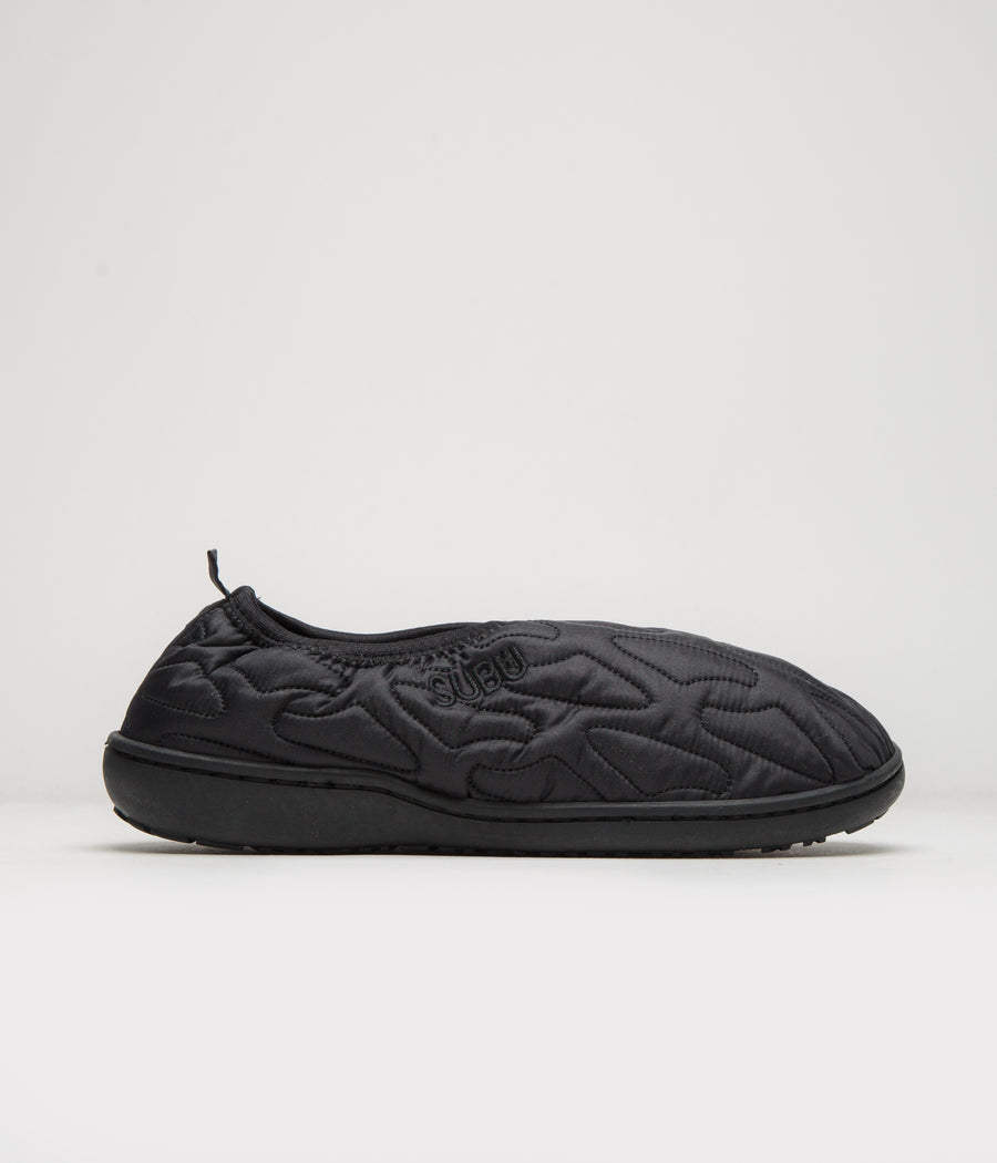Subu Outline Packable Sandals in Black