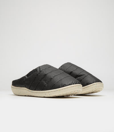 Subu Re: Paper Sandals - Black