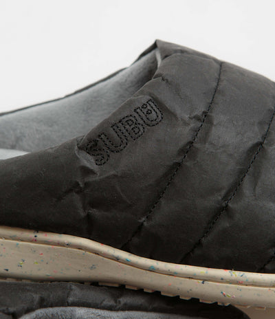 Subu Re: Paper Sandals - Black