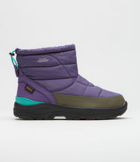 Suicoke Bower Modev Shoes in Purple and Black