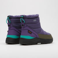 Suicoke Bower Modev Shoes in Purple and Black thumbnail