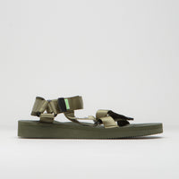 Suicoke Depa-Cab Shoes in Olive thumbnail