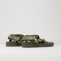 Suicoke Depa-Cab Shoes in Olive thumbnail