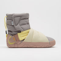 Suicoke Futon Hi Shoes in Grey Lemon thumbnail