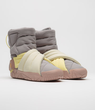 Suicoke Futon Hi Shoes in Grey Lemon