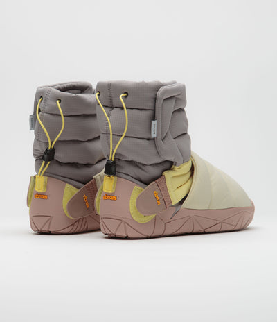 Suicoke Futon Hi Shoes in Grey Lemon